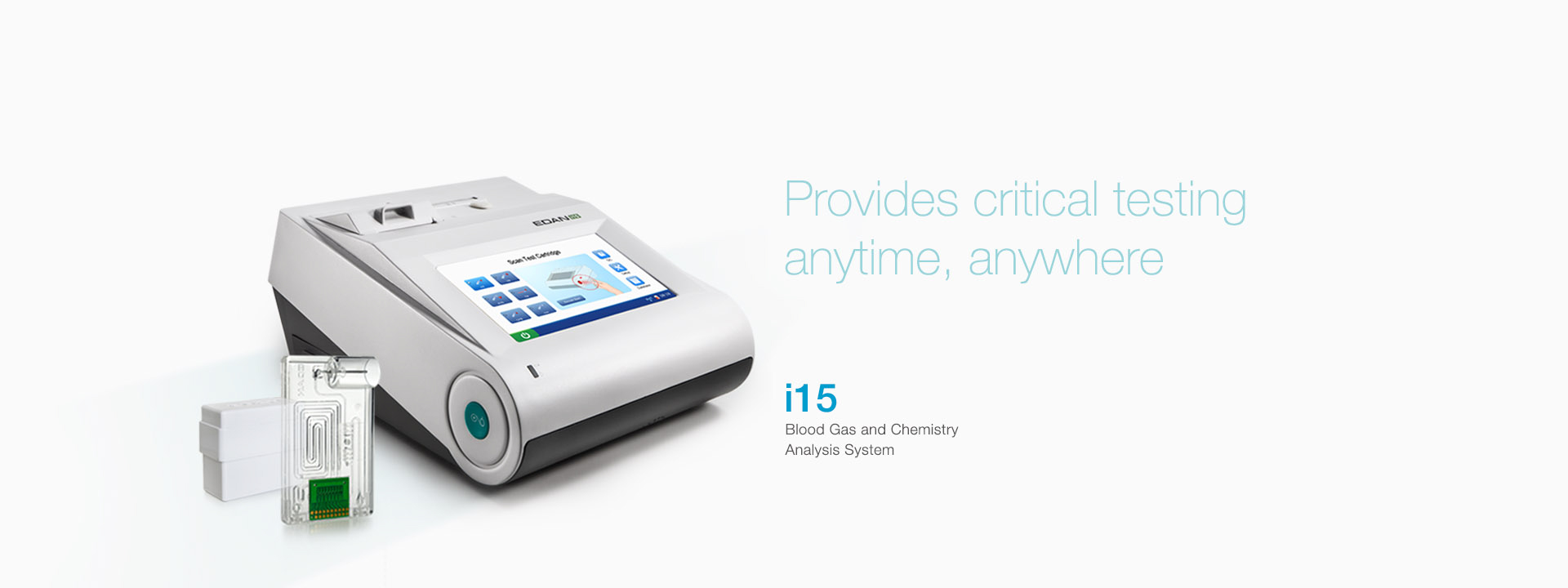 Edan i15 POCT Blood Gas Analzer